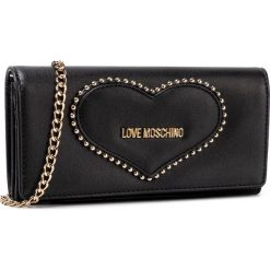 Torebka LOVE MOSCHINO - JC5640PP08KG0000 Nero. Czarne torebki klasyczne damskie Love Moschino, bez wzorów, ze skóry ekologicznej, wizytowe, bez dodatków. Za 619,00 zł.