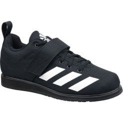 Adidas Powerlift 4 BC0343 46 Czarne. Czarne buty sportowe męskie Adidas, z tkaniny, bez zapięcia. W wyprzedaży za 329,99 zł.