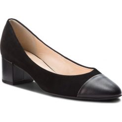 Półbuty HÖGL - 6-104052 Black/Black 0101. Czarne półbuty damskie skórzane marki HÖGL, na obcasie. W wyprzedaży za 339,00 zł.