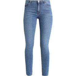 Rurki damskie: Warehouse POWERHOLD Jeans Skinny Fit blue denim