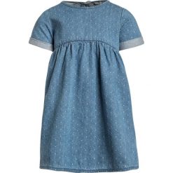 Sukienki dziewczęce z falbanami: Eat ants by Sanetta DRESS HAPPY GARDENING BABY GIRLS Sukienka jeansowa blue denim