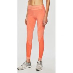 Gym Hero - Legginsy. Pomarańczowe spodnie damskie Gym Hero, s, bez wzorów, z elastanu. W wyprzedaży za 99,90 zł.
