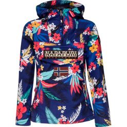 Kurtka NAPAPIJRI RAINFOREST SUMMER W PRINT. Niebieskie kurtki damskie Napapijri, na lato, bez wzorów. W wyprzedaży za 582,00 zł.