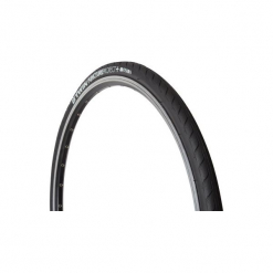 Opona rowerowa MTB RESIST 9 SLICK 26x1,2 PROTECT + miękkie stopki / ETRTO 30-559. Czarne skarpetki damskie B'TWIN, z gumy. Za 69,99 zł.