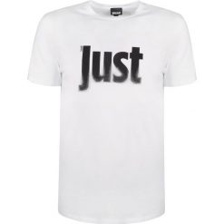 Just Cavalli T-shirt. T-shirty męskie Roberto Cavalli, bez wzorów, z bawełny, z okrągłym kołnierzem. Za 259,00 zł.