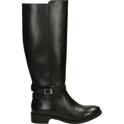 Kozaki - APR5384 VNJ18. Czarne buty zimowe damskie marki Venezia, ze skóry. Za 379,00 zł.