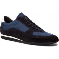 Sneakersy JOOP! - Hernas 4140004161 Dark Blue 402. Niebieskie sneakersy męskie JOOP!, na co dzień, bez wzorów, ze skóry, bez zapięcia. W wyprzedaży za 389,00 zł.