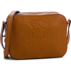 Torebka LAUREN RALPH LAUREN - Huntley 431704451002 Brown. Brązowe listonoszki damskie Lauren Ralph Lauren, ze skóry. Za 1089,90 zł.