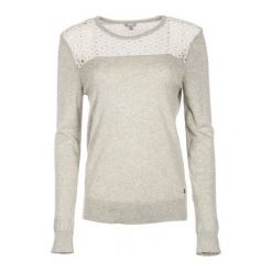 Swetry klasyczne damskie: Mustang Sweter Damski Xs Szary