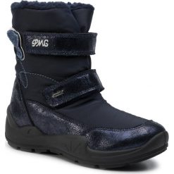Śniegowce PRIMIGI - GORE-TEX 4381111 D Blu. Niebieskie śniegowce dziewczęce Primigi, bez zapięcia. Za 369,00 zł.