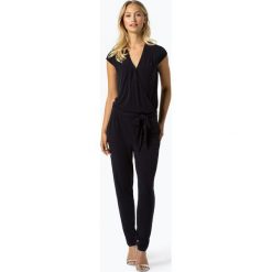 Comma - Kombinezon damski, niebieski. Niebieskie kombinezony damskie comma, bez wzorów, eleganckie, bez kołnierzyka, bez rękawów. Za 279,95 zł.