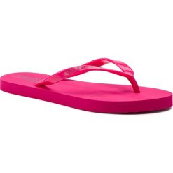 Japonki CALVIN KLEIN - Ff Sandal KW0KW00397 507. Różowe klapki damskie marki Calvin Klein, bez wzorów, z tworzywa sztucznego, bez obcasa. Za 129,00 zł.