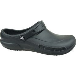 Crocs Bistro 10075-001 39/40 Czarne. Czarne kapcie męskie Crocs, z syntetyku. W wyprzedaży za 179,99 zł.