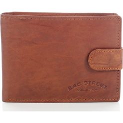 DARIEL Elegancki skórzany portfel męski Bag Street w pudełku. Brązowe portfele męskie marki Bag Street, ze skóry. Za 39,00 zł.