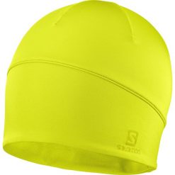 Salomon Active Czapka Żółty. Żółte czapki męskie Salomon, bez wzorów, z bawełny. Za 111,95 zł.