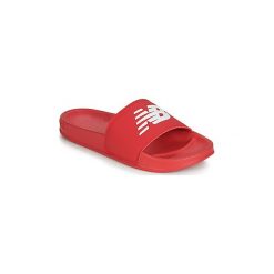 Klapki New Balance SMF200. Czerwone klapki damskie New Balance, bez wzorów, bez obcasa. Za 129,00 zł.
