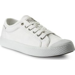 Trampki PALLADIUM - Plphoenix O C U 75733-958-M White. Białe półbuty damskie Palladium, bez wzorów, z gumy, bez zapięcia. W wyprzedaży za 229,00 zł.