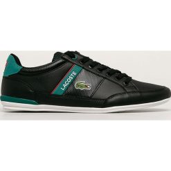 Lacoste - Buty Chaymon 120. Czarne sneakersy męskie Lacoste, z okrągłym noskiem, na sznurówki. Za 499,90 zł.
