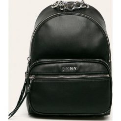Dkny - Plecak. Czarne plecaki damskie DKNY, bez wzorów, ze skóry ekologicznej. Za 769,90 zł.