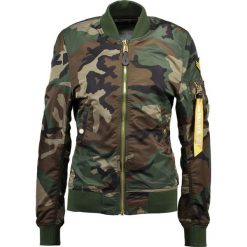 Bomberki damskie: Alpha Industries CUSTOM Kurtka Bomber woodland