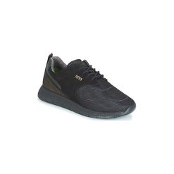 Buty BOSS Athleisure TITANIUM RUNN. Czarne trampki męskie marki BOSS Athleisure, bez wzorów, bez zapięcia. Za 859,00 zł.