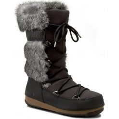 Buty zimowe damskie: Śniegowce MOON BOOT – W.E. Monaco Te 24005300001 Nero/Fango