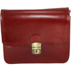 Arturo Vannini torebka damska crossbody czerwony. Czerwone torebki klasyczne damskie Arturo Vannini, bez wzorów, vintage, bez dodatków. Za 299,00 zł.