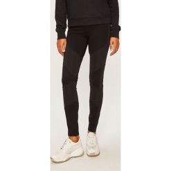 Karl Lagerfeld - Legginsy. Czarne spodnie damskie KARL LAGERFELD, s, bez wzorów, z elastanu. W wyprzedaży za 579,90 zł.