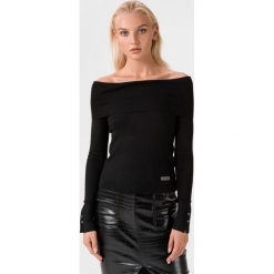 Liu Jo Top Czarny. Czarne bluzki damskie Liu Jo, xs, bez wzorów, z wiskozy, bez kołnierzyka. Za 471,95 zł.
