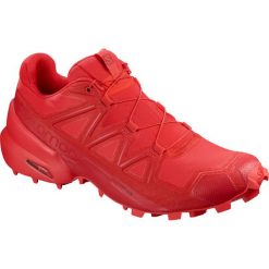 Buty Salomon Speedcross 5 M Płomienno-Czerwone. Czerwone buty sportowe męskie Salomon, na sznurówki, do biegania, salomon speedcross. Za 549,99 zł.