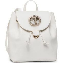 Plecak TRUSSARDI JEANS - Sophie Backpack Sm 75B00840 W001. Białe plecaki damskie Trussardi Jeans, bez wzorów, z jeansu, eleganckie. W wyprzedaży za 389,00 zł.