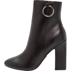 Botki damskie: Topshop HIPPO Botki na obcasie black