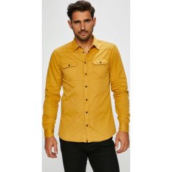 Blend - Koszula. Brązowe koszule męskie na spinki Blend, l, z bawełny, z klasycznym kołnierzykiem, z długim rękawem. Za 219,90 zł.