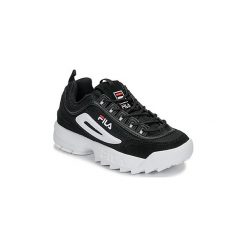 Buty Fila Disruptor Mesh Low. Czarne trampki i tenisówki damskie marki Fila, bez wzorów, z meshu, bez zapięcia. Za 423,20 zł.