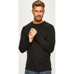 G-Star Raw - Bluza. Czarne bluzy męskie G-Star RAW, s, bez wzorów, z elastanu, retro, z okrągłym kołnierzem, bez rękawów, bez kaptura. Za 329,90 zł.