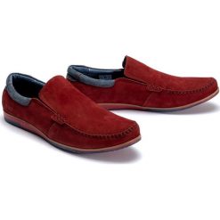 ENZO PERUZZI 584 951 bordo, półbuty męskie. Półbuty męskie Enzo Peruzzi, bez wzorów, ze skóry, bez zapięcia. W wyprzedaży za 191,90 zł.