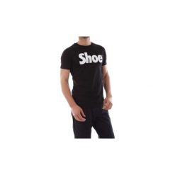 T-shirty z krótkim rękawem Shoeshine E9TU0101. Czarne koszulki męskie Shoeshine, s, bez wzorów, bez kołnierzyka, krótkie. Za 98,39 zł.