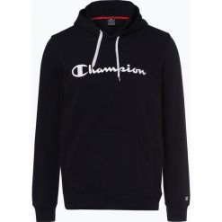 Champion - Męska bluza nierozpinana, niebieski. Niebieskie bluzy męskie Champion, s, bez wzorów, klasyczne, z kapturem, bez rękawów, z kapturem. Za 249,95 zł.