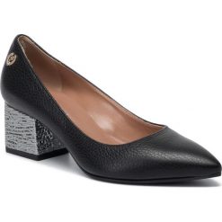 Półbuty POLLINI - SA10385G08TD1000 Nero. Czarne półbuty damskie Pollini, ze skóry. W wyprzedaży za 659,00 zł.