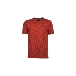 T-shirty z krótkim rękawem Under Armour VANISH SEAMLESS SS NOVELTY. Czerwone t-shirty męskie Under Armour, s, bez wzorów, bez kołnierzyka, krótkie. Za 159,20 zł.