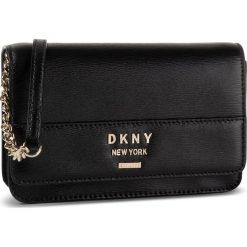 Torebka DKNY - Ava R9353D70 Blk/Gold BGD. Czarne listonoszki damskie DKNY, na co dzień, bez wzorów, ze skóry, bez dodatków. Za 689,00 zł.