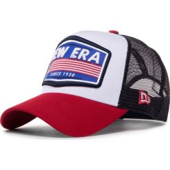 Czapka z daszkiem NEW ERA - Ne Usa Patch Trucke 12380930 Biały Czerwony. Czerwone czapki męskie New Era, bez wzorów, z poliesteru. Za 129,00 zł.