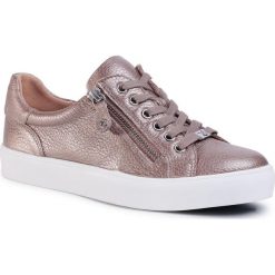 Sneakersy CAPRICE - 9-23658-24 Titan Deer Per 936. Żółte półbuty damskie Caprice, ze skóry. W wyprzedaży za 279,00 zł.