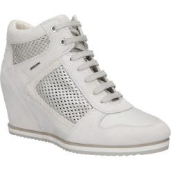 Sneakersy geox d7254b 022bv. Szare sneakersy damskie Geox, z zamszu. Za 699,99 zł.
