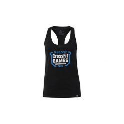 Topy na ramiączkach / T-shirty bez rękawów Reebok Sport Top CrossFit Games. Czarne topy damskie marki Reebok Sport, xl. Za 119,00 zł.