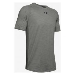 Under Armour Charged Cotton® Koszulka Zielony Szary. Szare podkoszulki męskie Under Armour, l, bez wzorów, z bawełny, z krótkim rękawem. Za 171,95 zł.