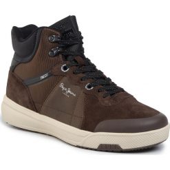Sneakersy PEPE JEANS - Slate Pro Boot PMS30573 Dark Brown 898. Pomarańczowe sneakersy męskie Pepe Jeans, bez zapięcia. W wyprzedaży za 349,00 zł.