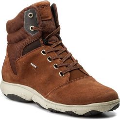 Botki GEOX - D Nebula 4x4 B Abx A D746TA 02214 C0013 Brown. Brązowe botki damskie skórzane Geox. W wyprzedaży za 379,00 zł.