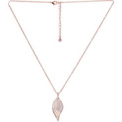 Naszyjnik z kryształkami Swarovski - dł. 42 cm. Żółte naszyjniki damskie METROPOLITAN, złote. W wyprzedaży za 35,95 zł.