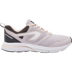 Buty do biegania ACTIVE damskie. Szare buty sportowe damskie KALENJI, bez wzorów, z poliesteru, do biegania. Za 99,99 zł.